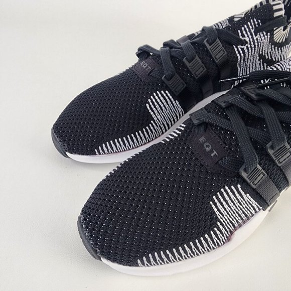 Adidas Originals Equipment Support ADV Primeknit Sneakers Black Running - Picture 8 of 10